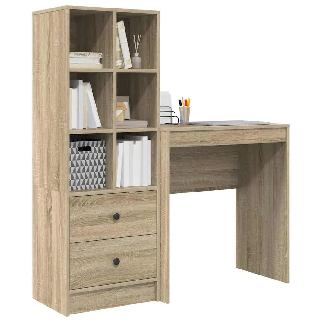 biurko-z-szuflada-2-pcs-dab-sonoma-stan-nowy