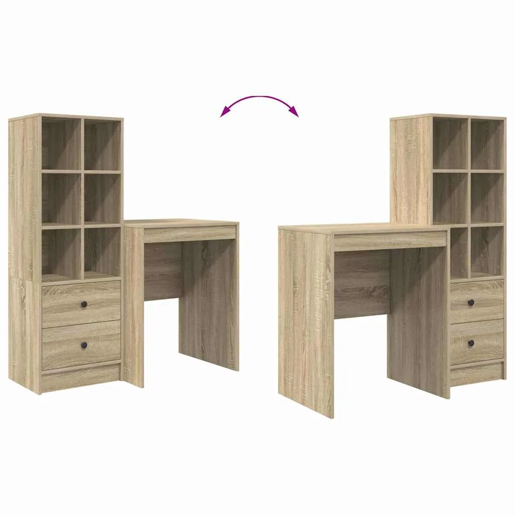 biurko-z-szuflada-2-pcs-dab-sonoma-stan-nowy