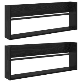 regal-na-gazety-z-polka-2-pcs-czarny-dab-80-x-12-x-30-cm