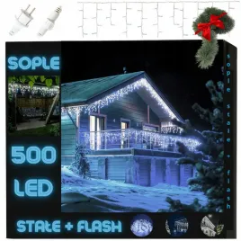 sople-500-led-lampki-zewnetrzne-ip44-stale-flash