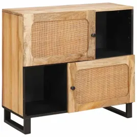 bufet-z-przechowywaniem-brazowy-80-x-33-x-75-cm-drewno-z-mango
