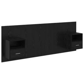 zaglowek-z-szafka-3-pcs-czarny-dab-material-drewnopochodny