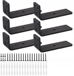 6x-metalowy-uchwyt-polkowy-czarny-13-cm-katowe-na-scianie-l-45mm