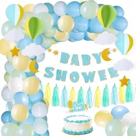 dekoracje-balony-zestaw-baby-shower-boy-chlopiec-dziecko-narodziny-girlanda