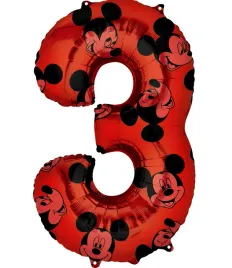 balon-foliowy-amscan-cyfra-3-mickey-mouse-66-cm-urodziny-3-latka
