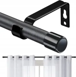 karnisz-238-340-cm-ze-stali-nierdzewnej-16-mm-regulowany-do-sypialni-czarny