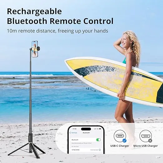 statyw-selfie-stick-syncwire-bluetooth-140cm-pilot-usb-c-marka-bez-marki