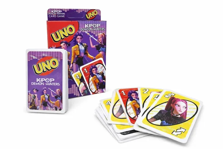 Gra Karty UNO K-POP Demon Hunters Edycja Specjalna Prezent HIT