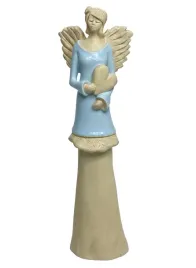 figurka-aniol-stojacy-z-sercem-niebieski-37cm-hand-made