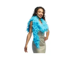 szal-boa-z-pior-turkusowy-180-cm