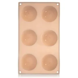 forma-do-ciastek-silikonowa-bezowa-polkula-28x165-cm