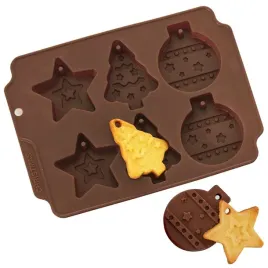 forma-do-ciastek-silikonowa-brazowa-swiateczna-sillinie
