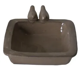 poidlo-z-ptakami-ceramiczne-bezowe-29x25x105-cm