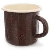 kubek-emaliowany-brazowy-brown-400-ml-stan-nowy