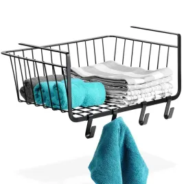 koszyk-podwieszany-pod-polke-metalowy-czarny-405x26x16-cm