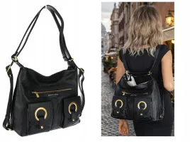 torebka-damska-shopper-plecak-miejska-2w1-worek-na-ramie-ec3165-czarna