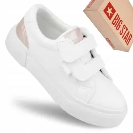 trampki-dzieciece-big-star-oo374231-biale-z-rozowym-akcentem-na-rzepy