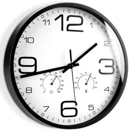 zegar-scienny-bialy-z-termometrem-higrometrem-30-cm