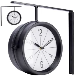 zegar-scienny-metalowy-czarny-dwustronny-305x95x28-cm