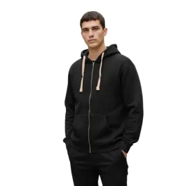 bluza-meska-zara-bawelnana-czarna-klasyczna-z-kapturem