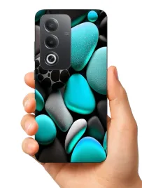 etui-case-do-oppo-a3-pro-5g-a80-5g-kamienie-liscie-wzorki