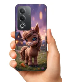 etui-case-do-oppo-a3-pro-5g-a80-5g-konie-koniki-zwierzeta