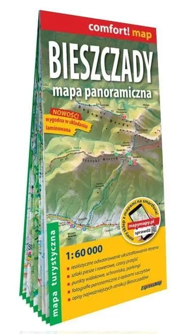 comfort-map-bieszczady-mapa-panoramiczna