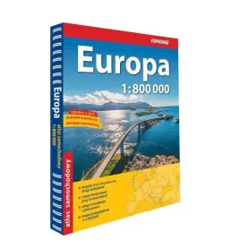 europa-atlas-samochodowy-1-800-000-praca-zbiorowa