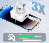 ladowarka-fast-charge-lcogpdoy-2pack-usb-c-kabel-lightning-2m-stan-nowy