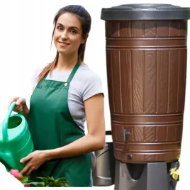 zbiornik-na-deszczowke-265l-dekoracyjny-brazowy-styl-drewniany-estetyczny