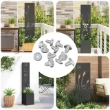 sruby-blokujace-gladki-19149-pcs-srebrny-zelazo-stan-nowy