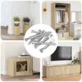 sruby-confirmat-12-pcs-srebrny-metal-stan-nowy