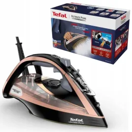 zelazko-tefal-ultimate-pure-3200w-fv9845-mocne-wyrzut-pary-prasowania