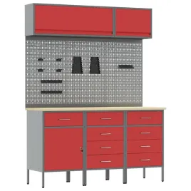 stol-warsztatowy-8-pcs-czerwony-150-x-55-x-200-cm-stal