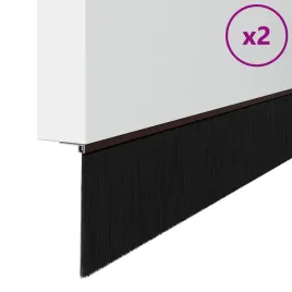 uszczelki-z-szczotka-do-drzwi-na-zatrzask-2-pcs-brazowy-100-cm