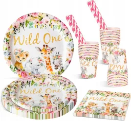 naczynia-imprezowe-dla-dzieci-120-sztuk-dla-24-gosci-rozowe-na-przyjecie