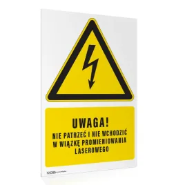 tabliczka-uwaga-wiazka-laserowa-40x60-cm