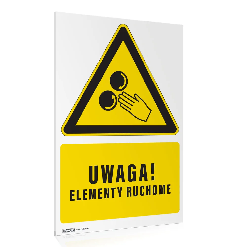 tabliczka-uwaga-elementy-ruchome-40x60-cm-stan-nowy