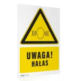 tabliczka-uwaga-halas-40x60-cm