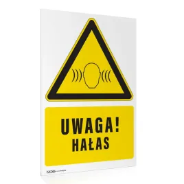 tabliczka-uwaga-halas-40x60-cm