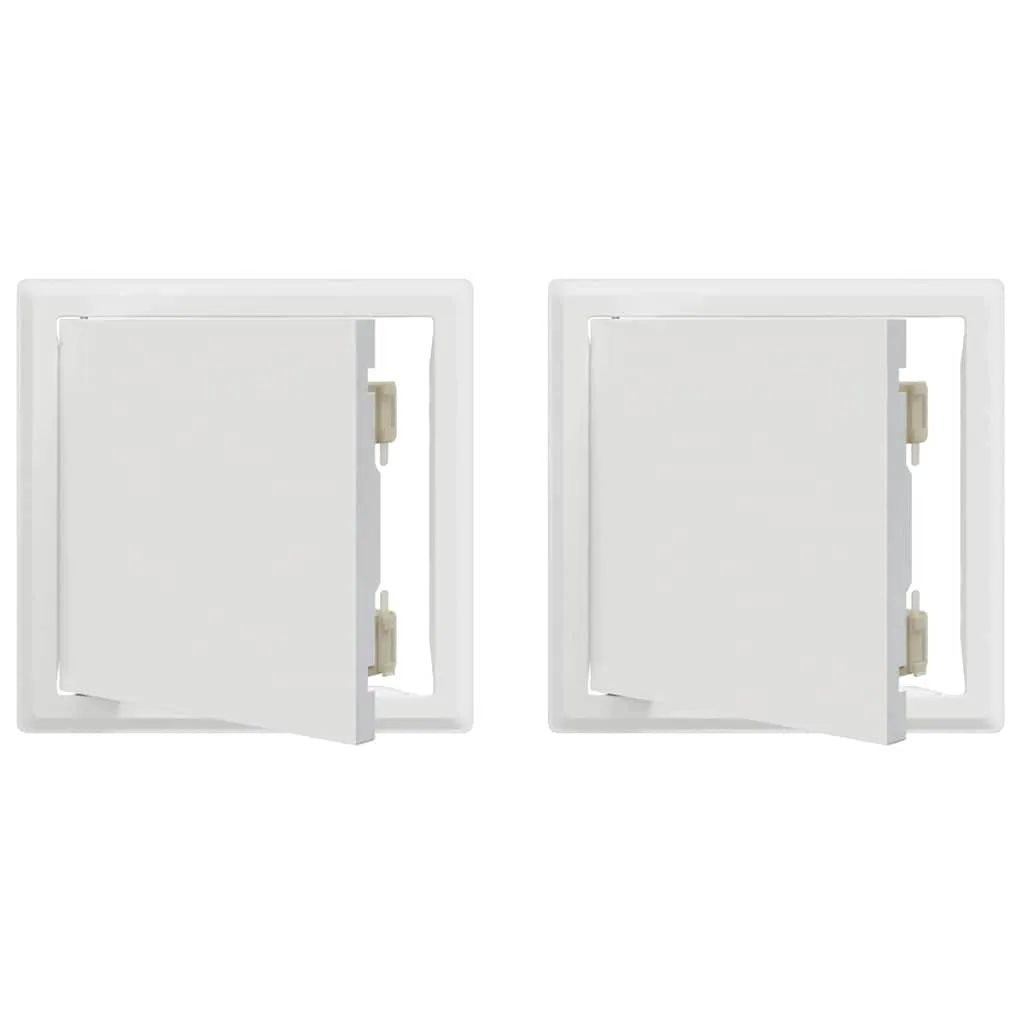 panel-dostepu-2-pcs-bialy-23-x-23-x-3-cm-stal