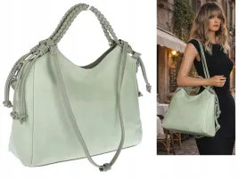torebka-damska-shopper-pojemna-listonoszka-na-ramie-torba-mc599-zielona
