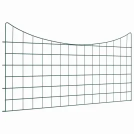 zestaw-ogrodzenia-stawu-5-pcs-zielony-100-x-50-cm-stal