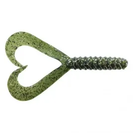 guma-jenzi-double-tail-twister-8cm-3-dark-green