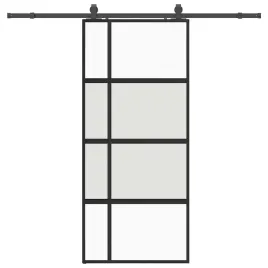 drzwi-przesuwne-z-zestawem-okuc-czarne-90x205cm-szklo-hartowane