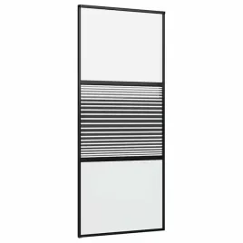 drzwi-szklane-paski-czarny-90-x-2-x-205-cm-aluminium