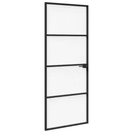 drzwi-domowe-83-x-2015-x-35-cm-aluminium-i-szklo-hartowane