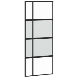 drzwi-przesuwne-czarne-90x205-cm-szklo-hartowane-aluminium