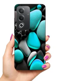 etui-case-do-oppo-a3-pro-5g-a80-5g-kamienie-liscie-wzorki