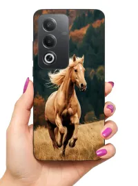 etui-case-do-oppo-a3-pro-5g-a80-5g-konie-koniki-zwierzeta